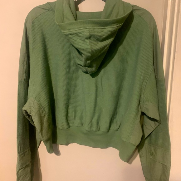 NWOT Free People High-Waisted Jogger / Hoodie Set Sz. Large - Picture 2 of 10